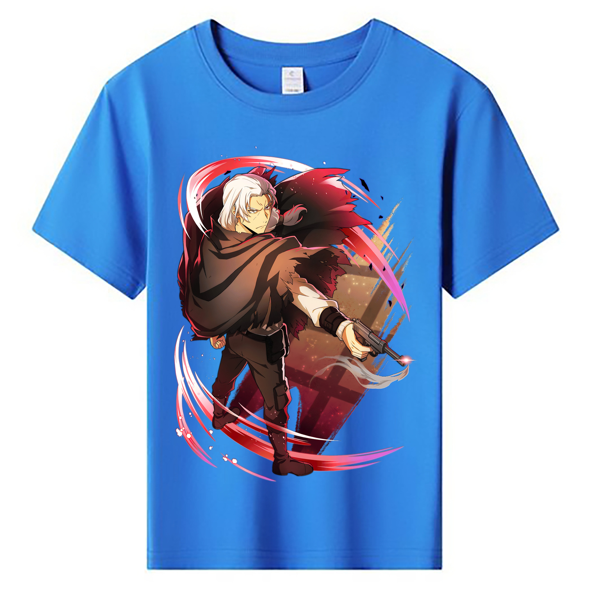 （画像用） 文豪ストレイドッグス Bungo Stray Dogs 綿100％キッズTシャツ（フロントプリント）